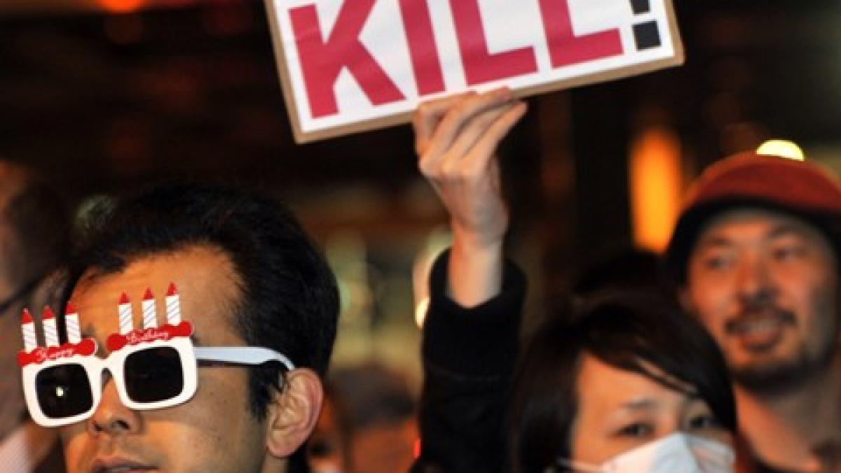 Protest la TEPCO: "Opriţi energia nucleară!"
