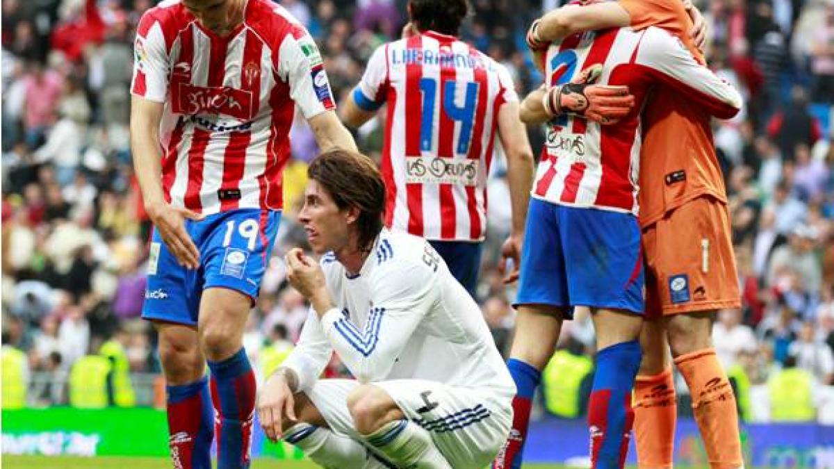 Real, învinsă de Gijon! Mourinho, primul eşec acasă după 9 ani!