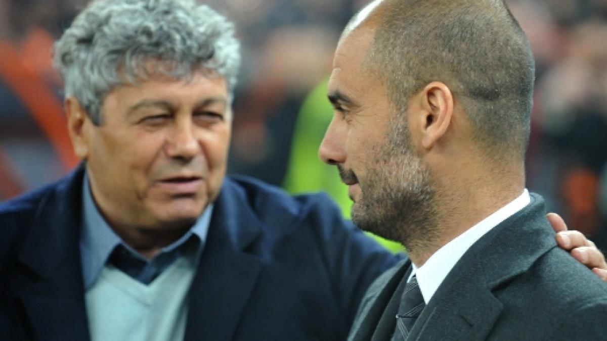 Învins, dar lăudat de Guardiola: "Sunt norocos că sunt coleg cu Lucescu!"