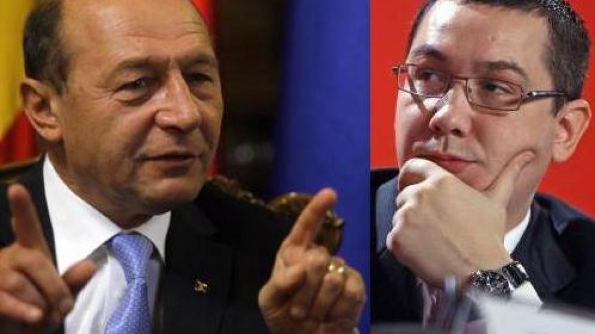 Ponta: Băsescu e o legumă politică
