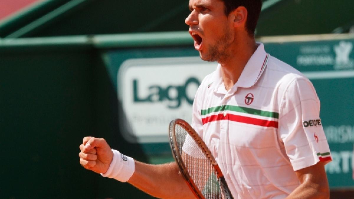 Hănescu, în sferturile probei de dublu la Estoril. Halep, out!