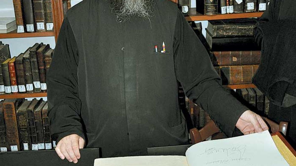 Prodromu, schitul florilor de la Athos