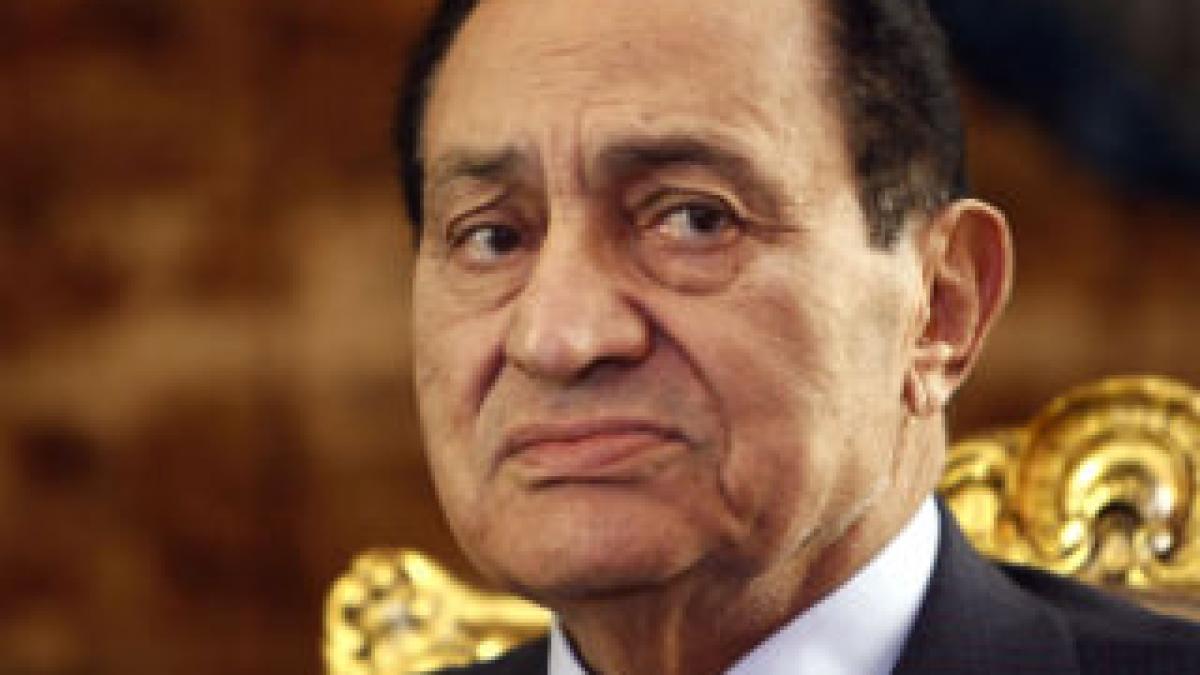 Mubarak, pasibil de pedeapsa capitală