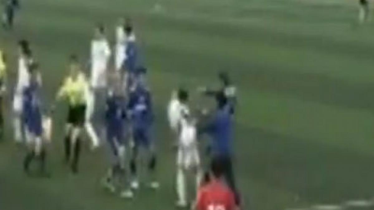Fotbalist suspendat pe viaţă după o intrare criminală