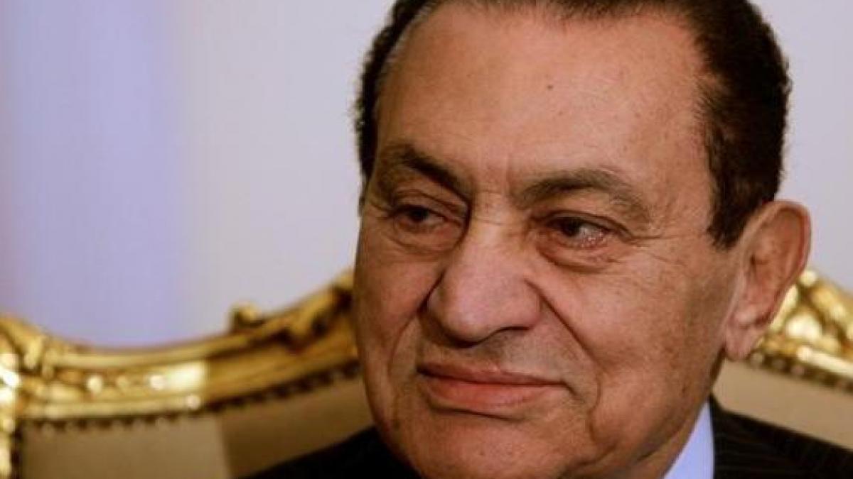 Mubarak a leşinat în timpul unui interogatoriu