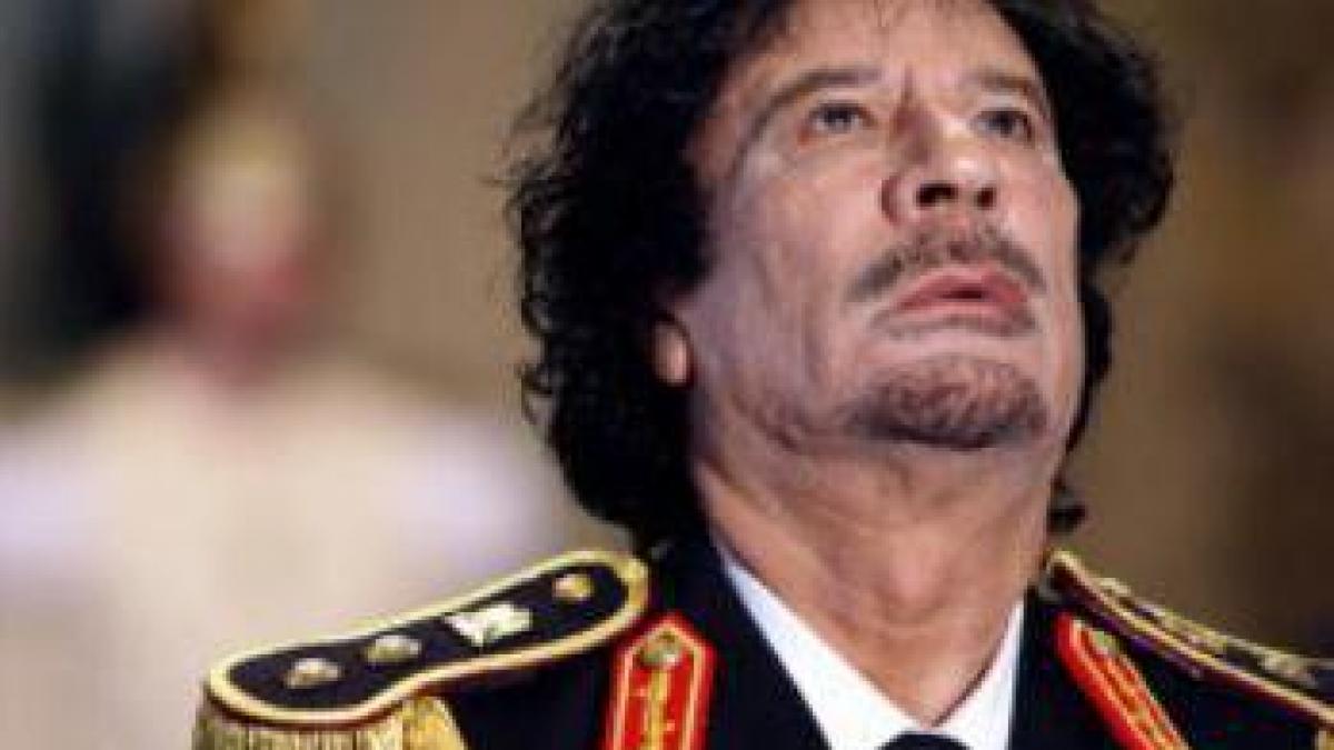 Gaddafi: NATO nu mă poate atinge!