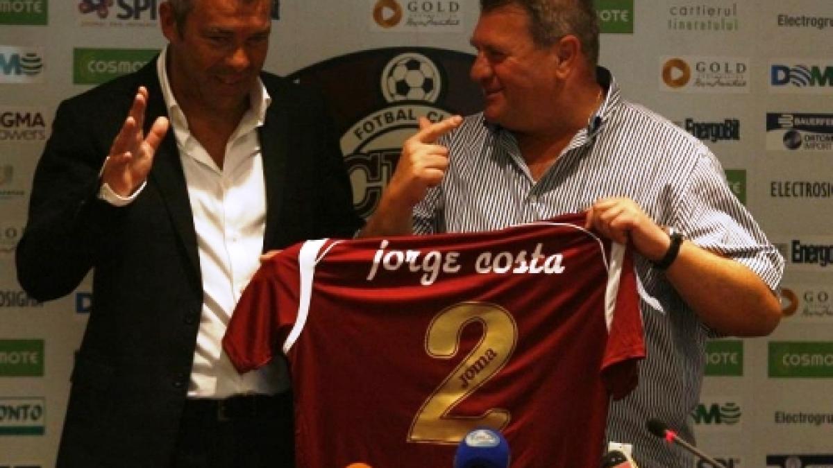 Jorge Costa a fost prezentat oficial la CFR Cluj.