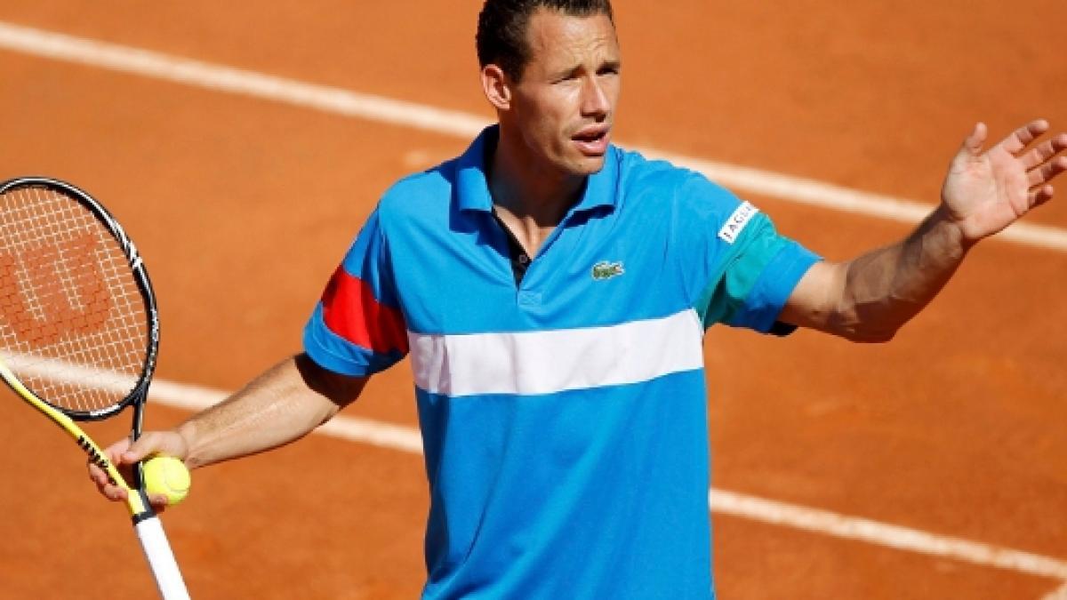 Ronald-Garros: Llodra a avut o dispută cu un arbitru, dar spune că nu este rasist.