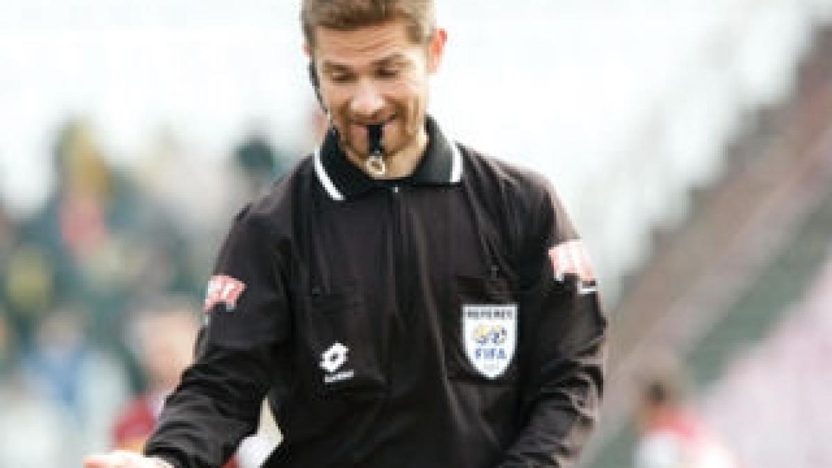 Alexandru Tudor va arbitra partida Italia - Estonia.