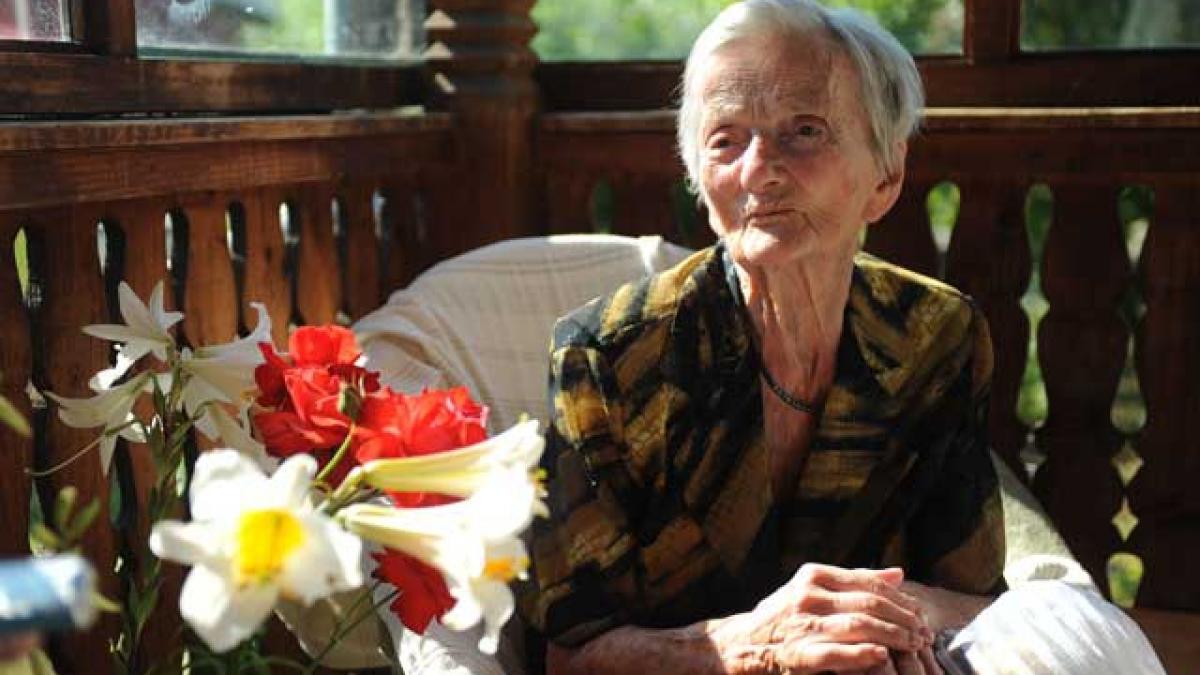 Cea mai longevivă membră a neamului Noica împlineşte mâine 100 de ani