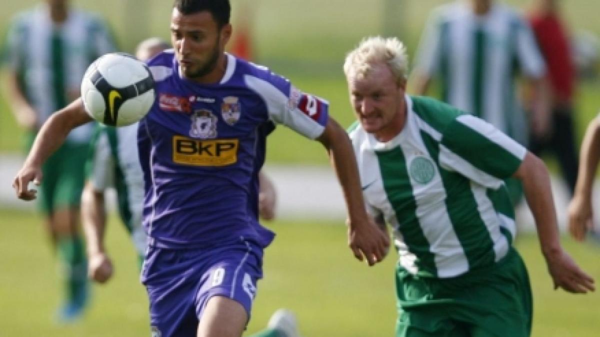 FC Timişoara a pierdut amicalul cu Ferencvaros