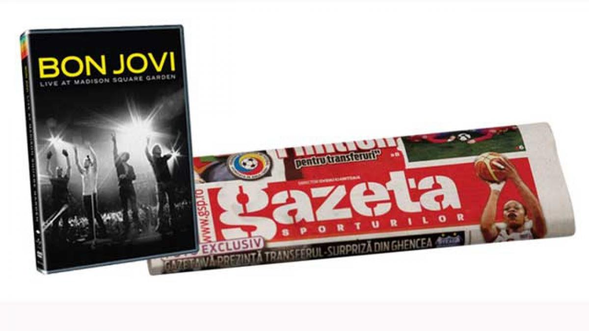 DVD Bon Jovi – Live at MSG, cu Gazeta Sporturilor!