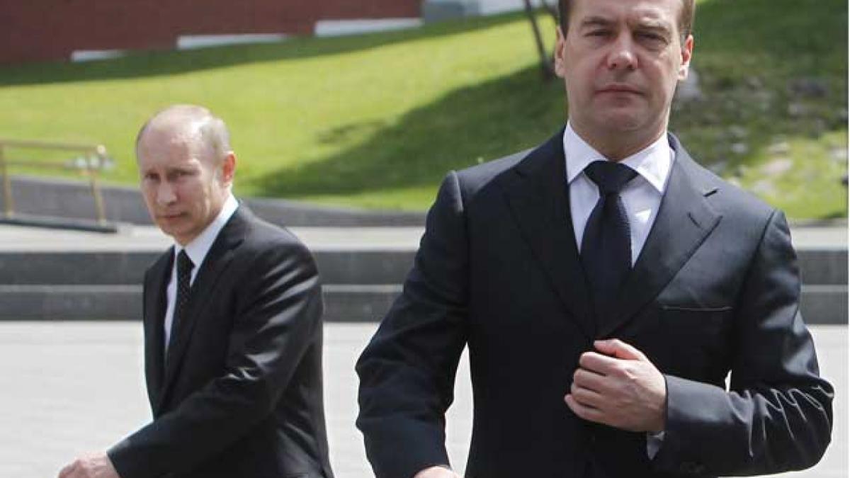 Putin intră la apă după alegeri
