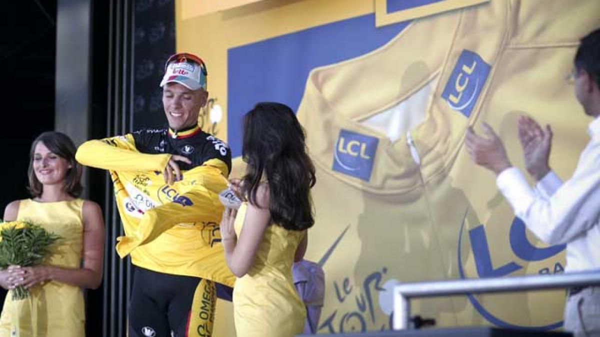 Tricoul galben, visul lui Philippe Gilbert