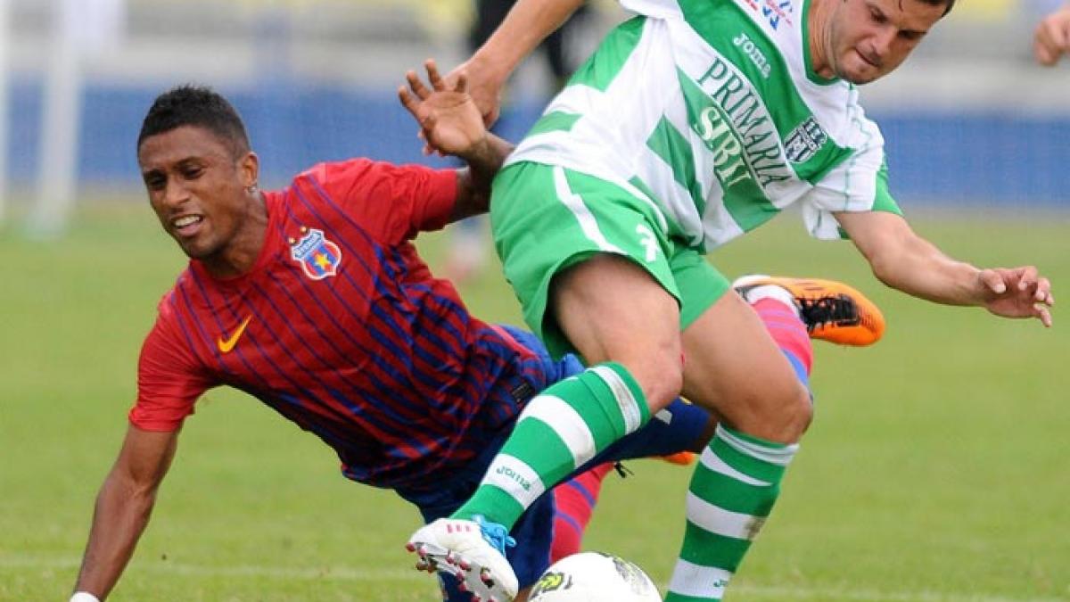 Steaua, egala şchiopilor