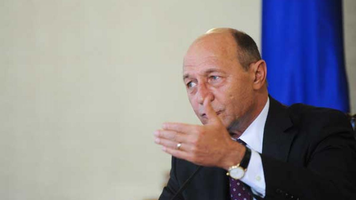 Băsescu despre nota la Bac: "N-a fost una strălucită"