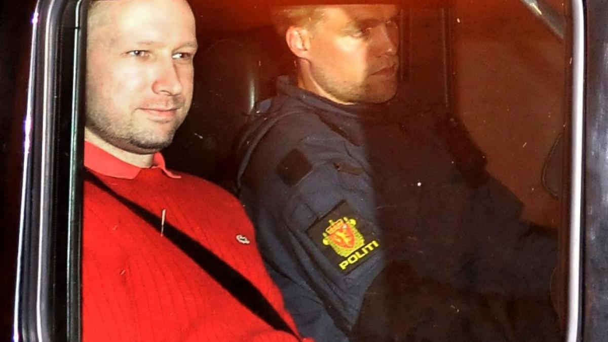 Primele cuvinte ale lui Breivik după arestare: "Am terminat acum!"