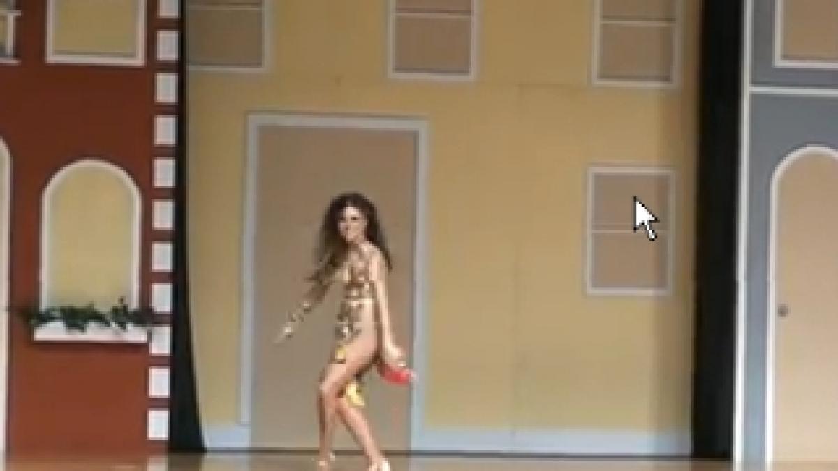 Românca Simona Petric, campioană mondială la salsa - video