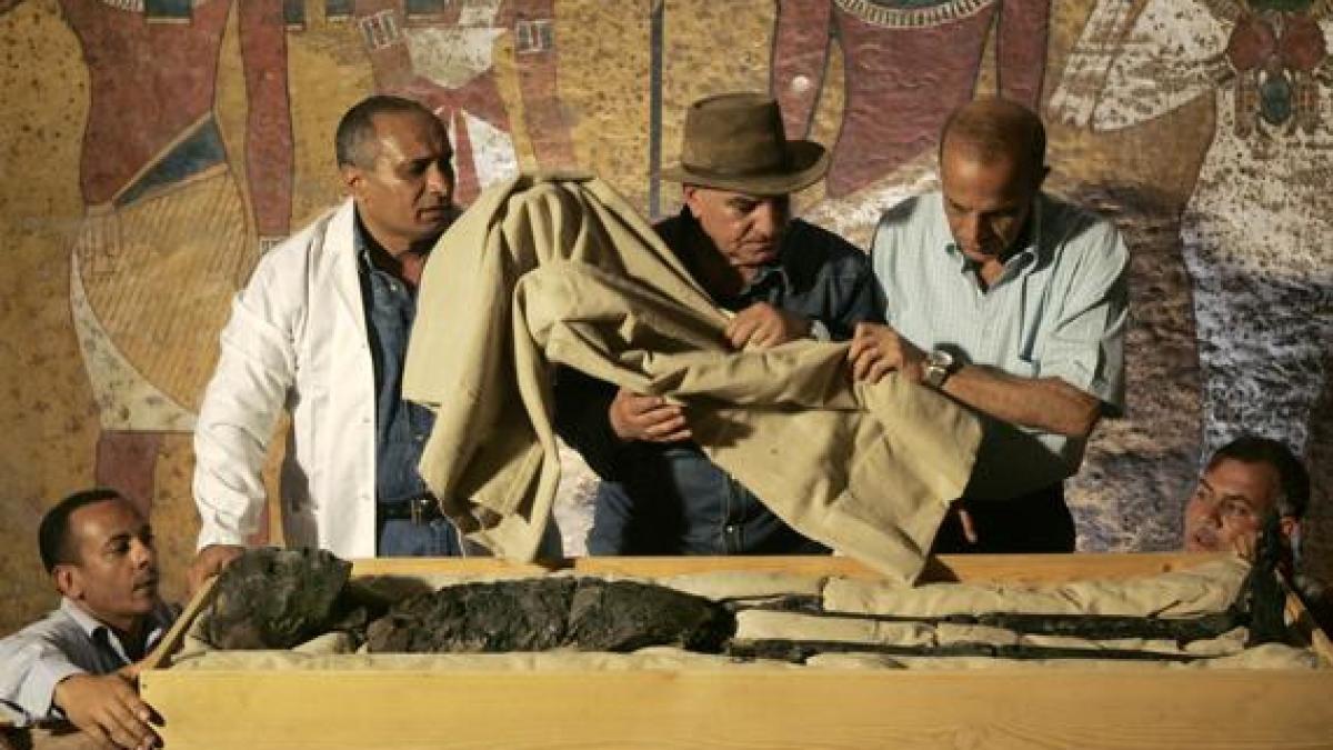 Urmaşii lui Tutankhamon sunt...europenii!
