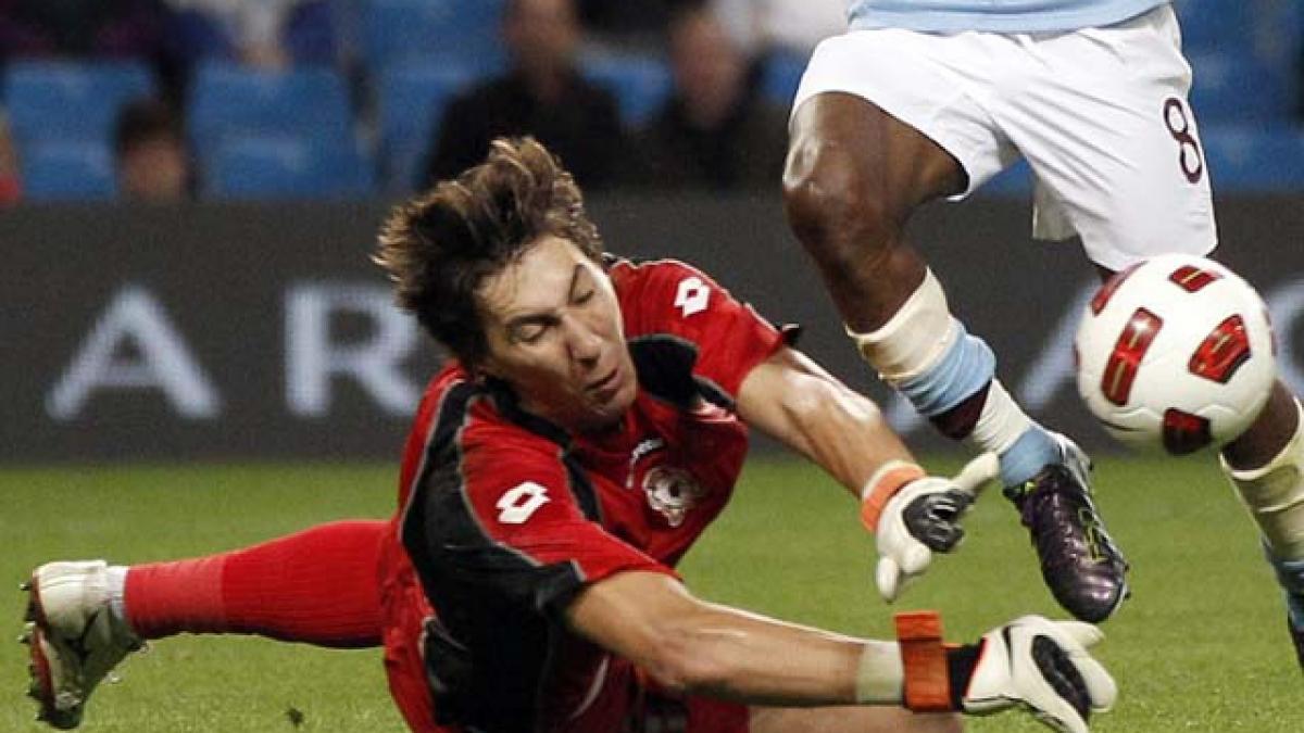 Pantilimon a debutat la Manchester City. Pentru echipa de rezerve...