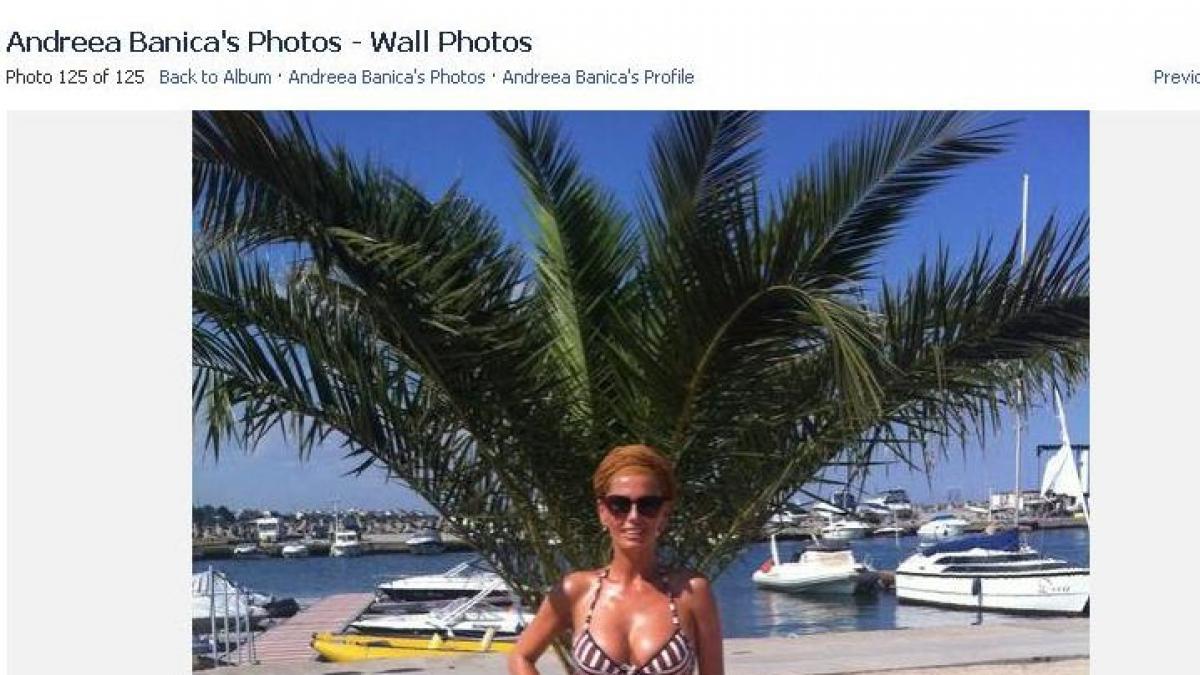 Andreea Banică se dezbracă de teama paparazzilor (Foto)