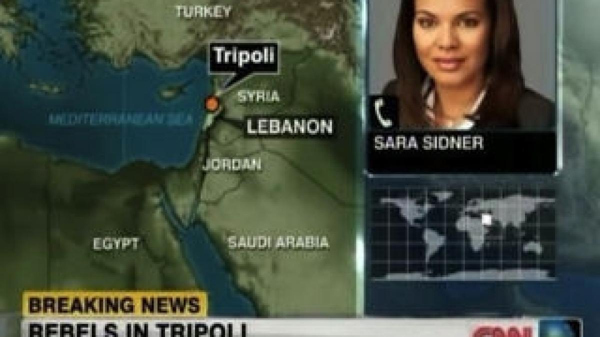 Conform CNN, capitala Libiei, Tripoli,  este în...Liban