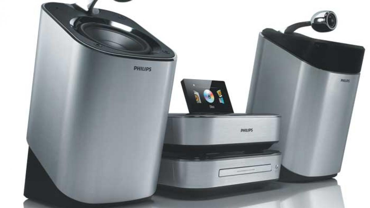 Designul sunetului,  Philips MCD900 cu SoundSphere