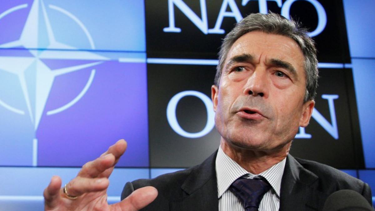 Rasmussen: Capturarea lui Gaddafi nu constituie un obiectiv al NATO