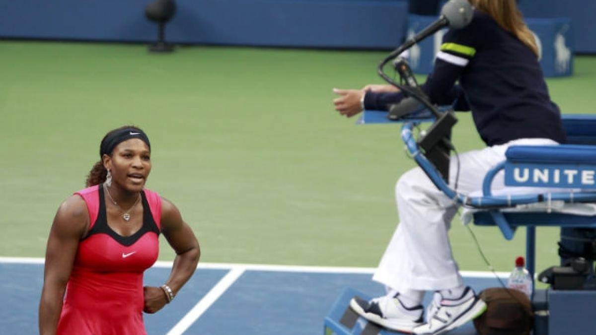 Serena Williams ar putea fi interzisă la US Open după insultele adresate arbitrului de scaun (VIDEO)