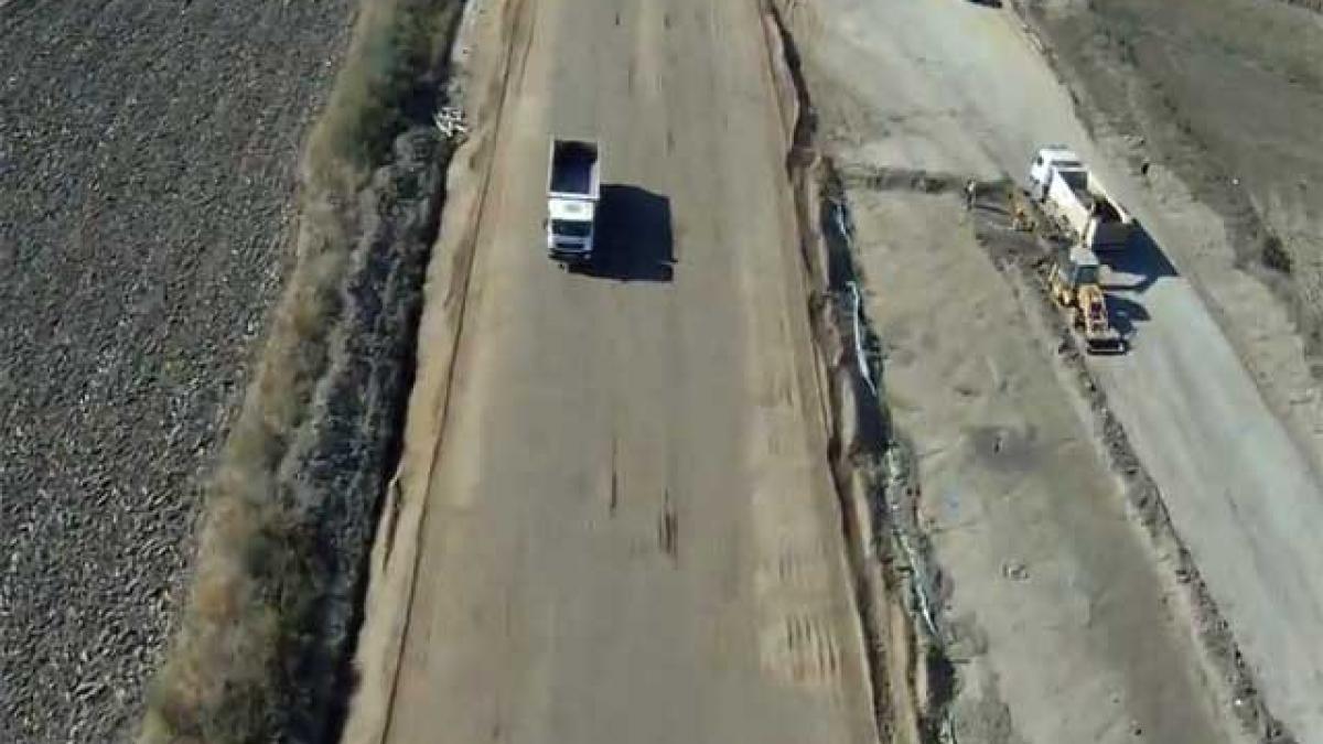 Autostrada Deva – Orăştie. Vezi aici ultimele imagini de pe şantier  (VIDEO)