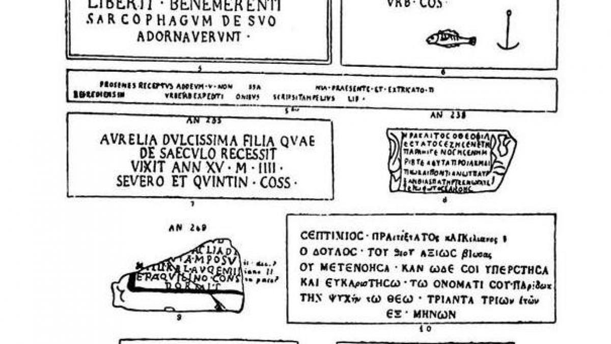 Cea mai veche inscripţie creştină descrie ritualul românesc de înmormântare!