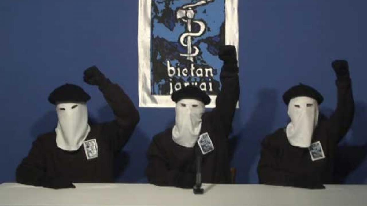 Gruparea separatistă bască ETA depune armele