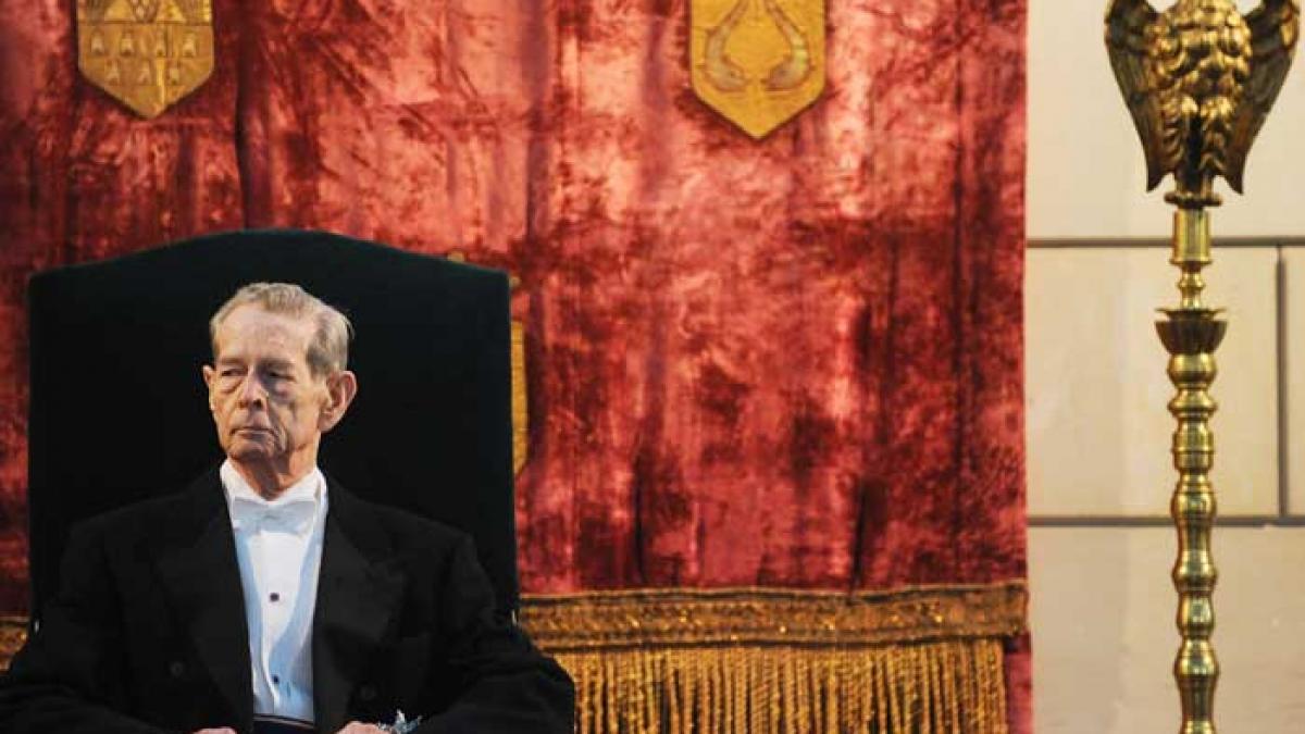 Anastase i-l lasă pe Regele Mihai lui Geoană