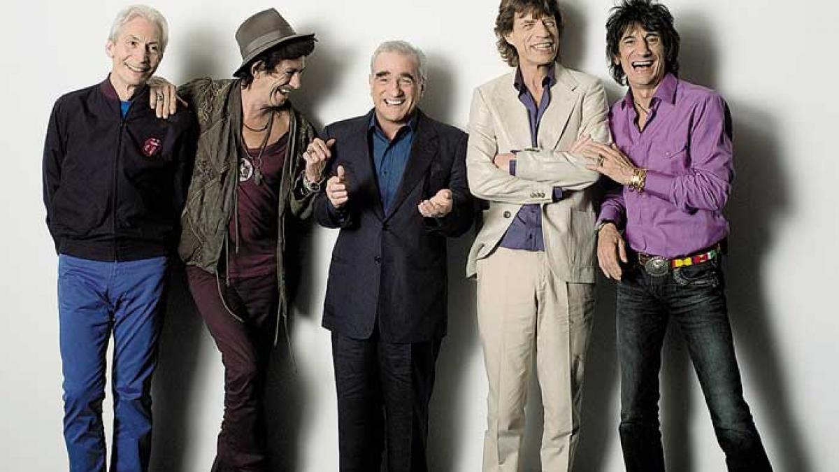 Jagger şi  Scorsese,film despre rock