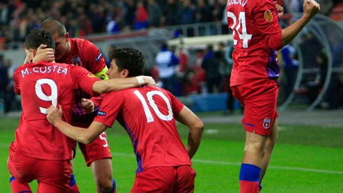 Europa League: Steaua da, Rapid ba