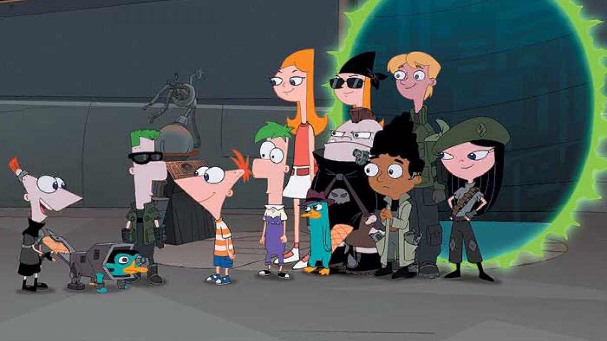 Phineas şi Ferb: Aventuri animate în a 2-a dimensiune