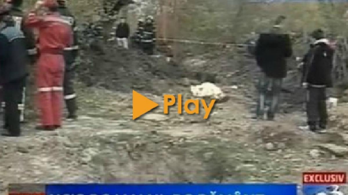Accident de muncă mortal în Capitală: bărbat prins sub un mal de pământ (VIDEO)