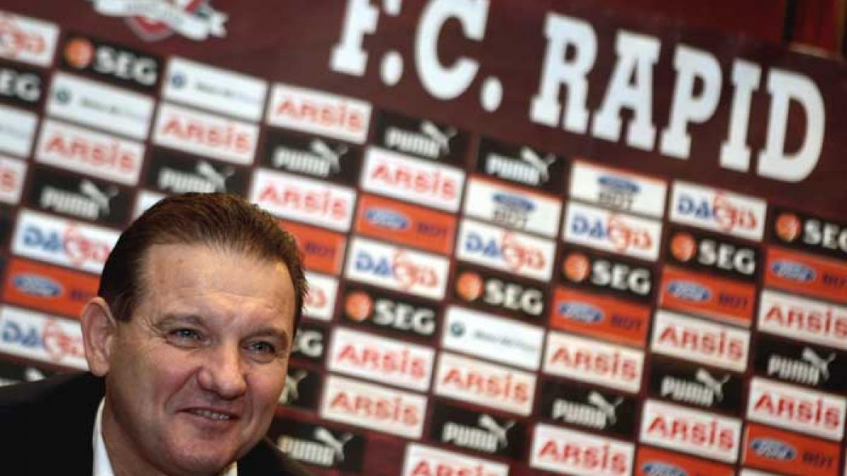 Zotta s-a întors la Rapid