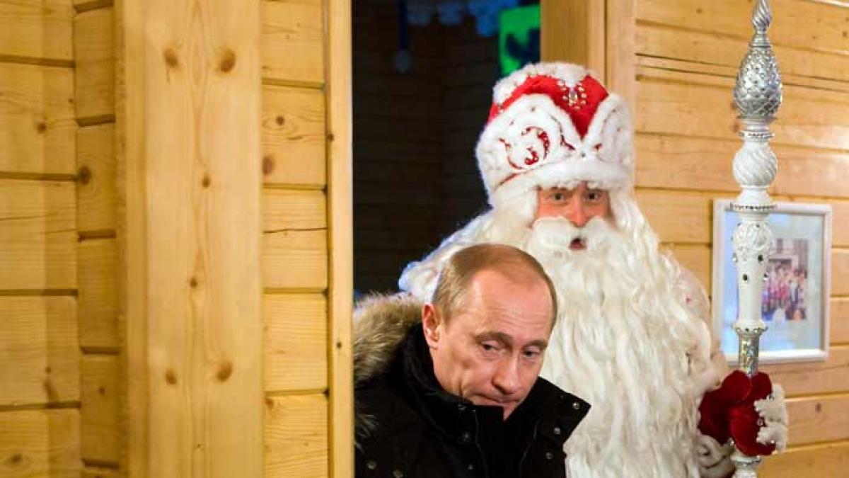 Putin n-a pupat felicitare de Crăciun