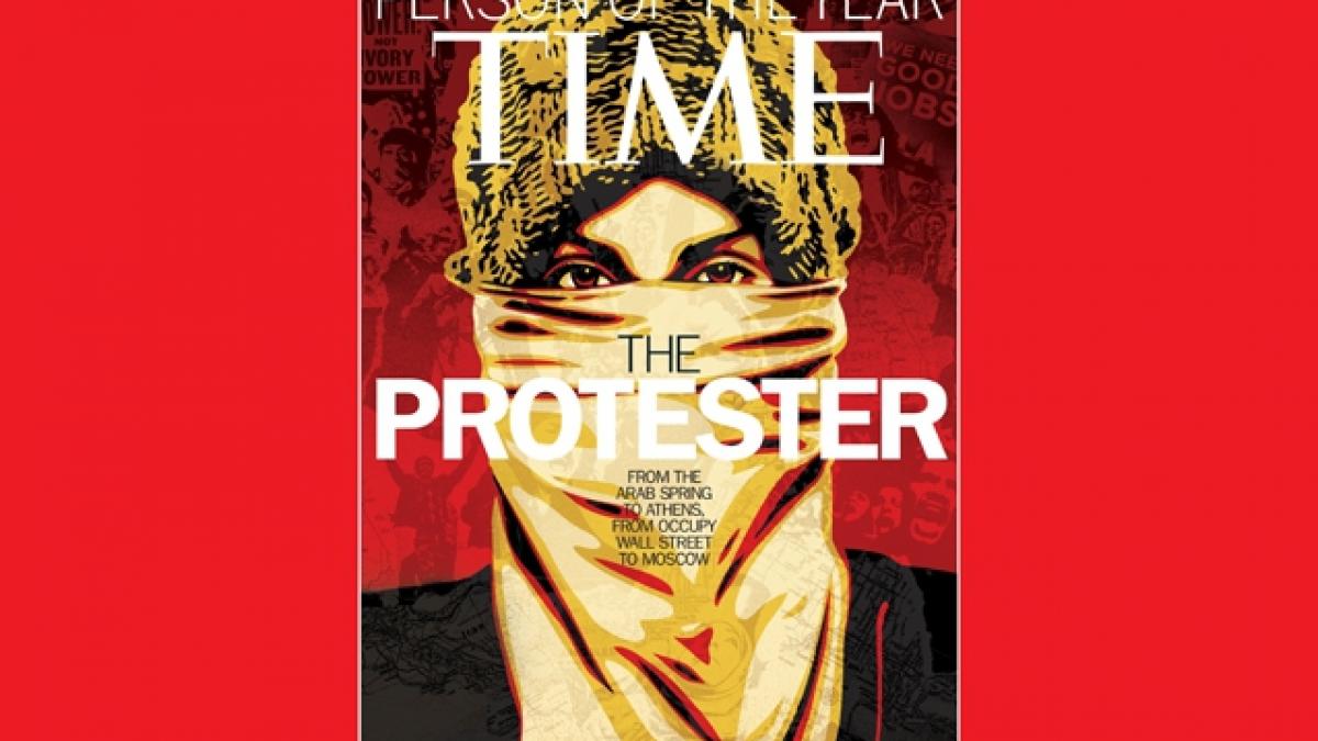 Omul anului 2011 pentru revista Time: Protestatarul
