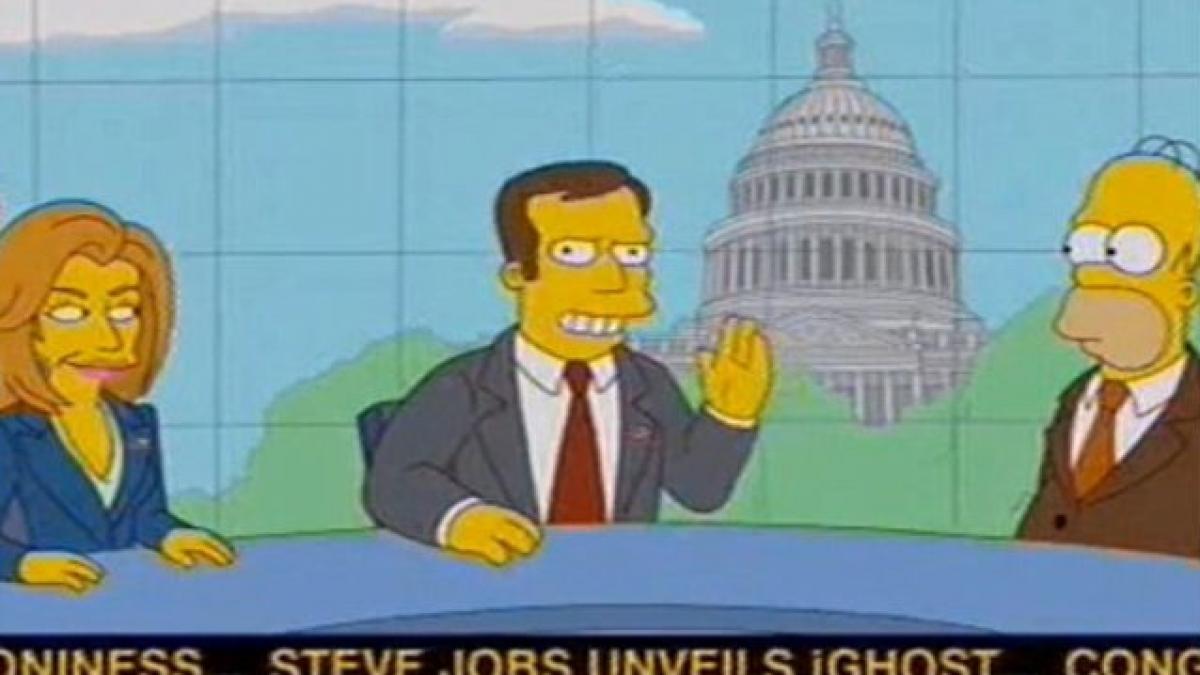Steve Jobs, batjocorit în "The Simpsons"