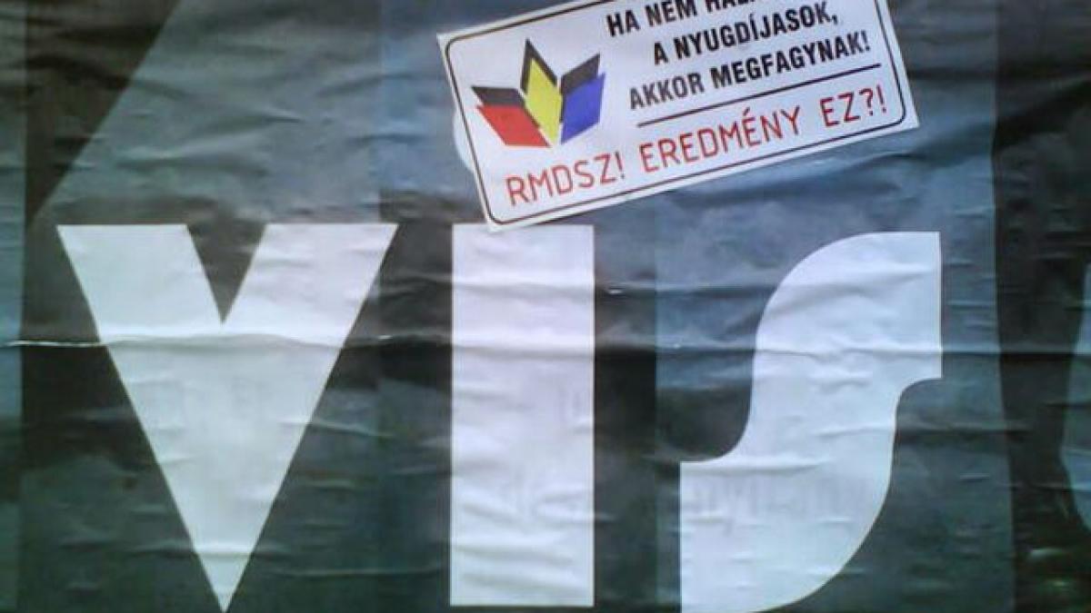 Formă inedită de protest la Târgu-Mureş şi Oradea