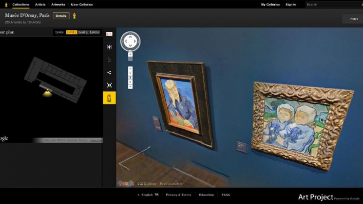 Google Art Project: 151 de muzee pot fi vizitate cu un simplu click
