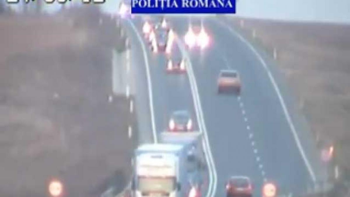 Imaginile radar cu şmecherii de pe şosele, la secret?