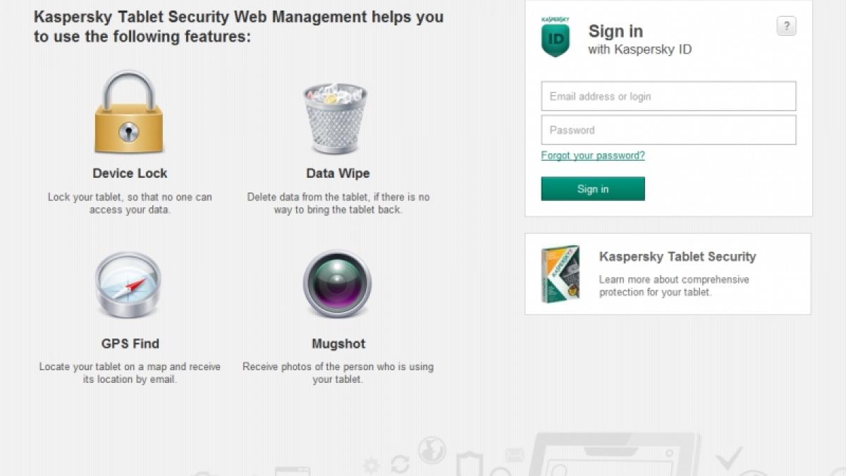 Kaspersky securizează tabletele cu Android