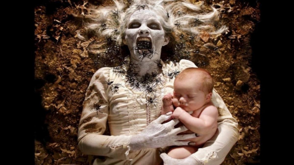 FOTO: Un artist realizează imagini înfricoşătoare