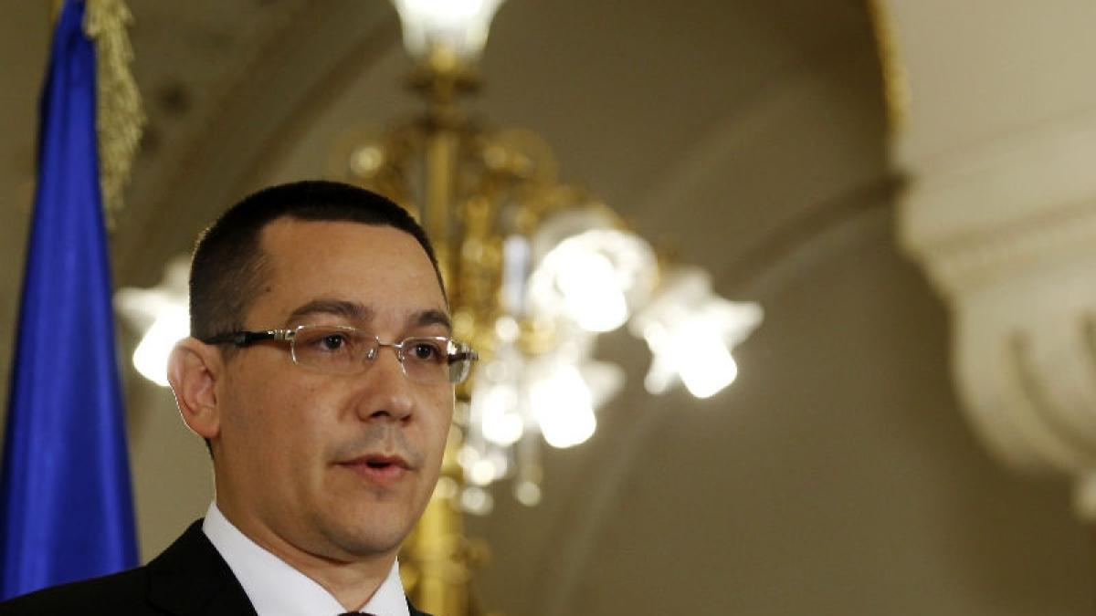 Ponta spune că nu ştie nimic despre o eventuală introducere a taxei pentru fast-food şi bere