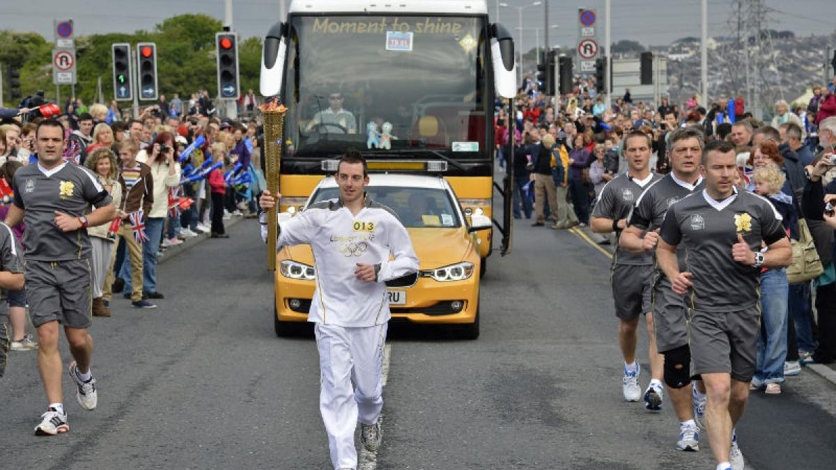 Flacăra olimpică s-a stins accidental