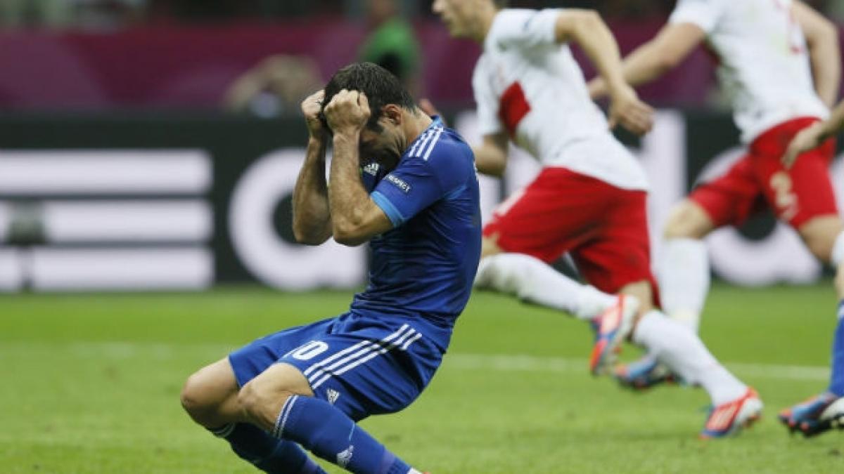 Euro 2012 a debutat cu o remiză: Polonia - Grecia 1-1 după un meci cu două eliminări şi un penalty ratat