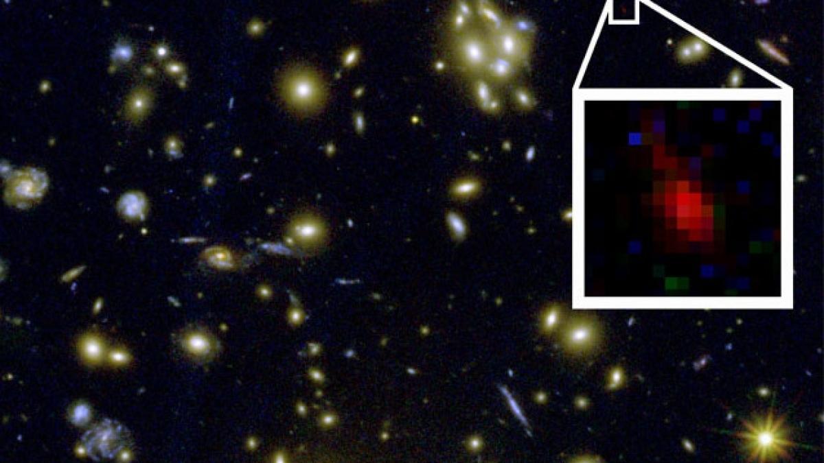 NASA a decoperit cea mai veche galaxie din Univers